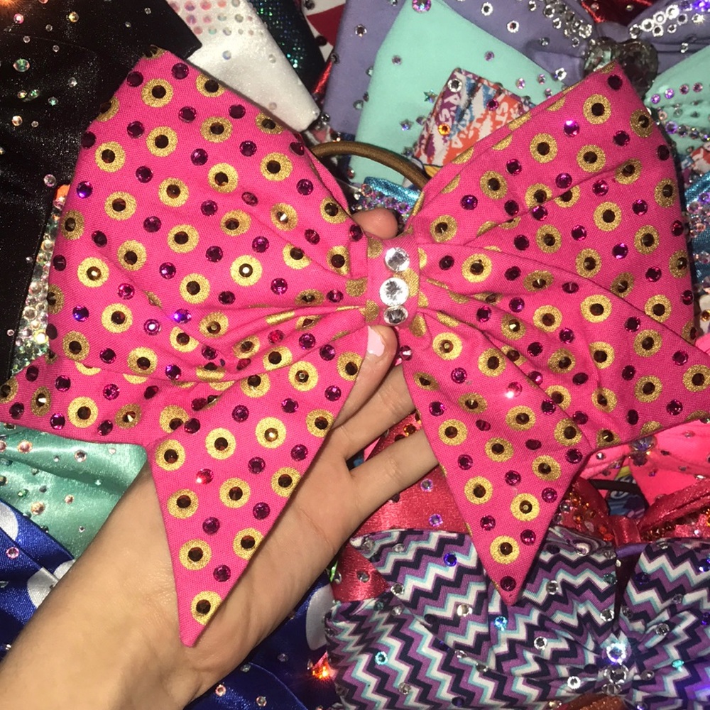 pink & gold vegas bow✨